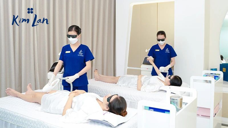 Triệt lông tạo hình bikini tại LG Clinic